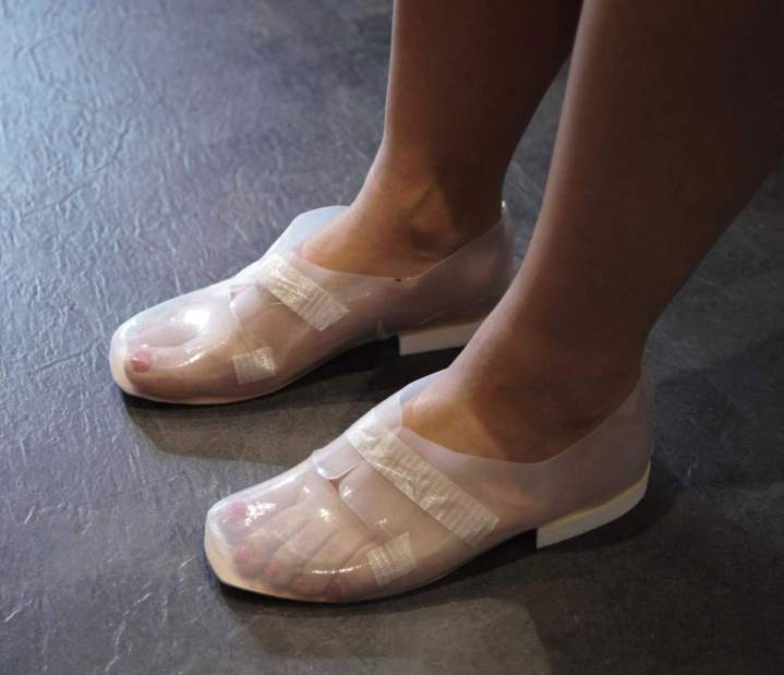 Présentation de chaussures orthopédiques La Chapelle-Saint-Aubin